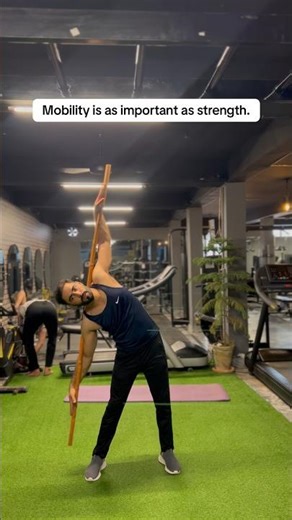 Full Body Mobility Exercises with Stick | Improve Flexibility & Posture at Home