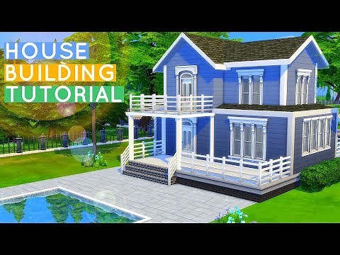 EASY STEP BY STEP HOUSE TUTORIAL | Sims 4 How To Build A House