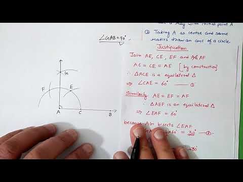 Ch:11 Ex.11.1 (Q.1) Constructions | Ncert Maths Class 9 | Cbse.