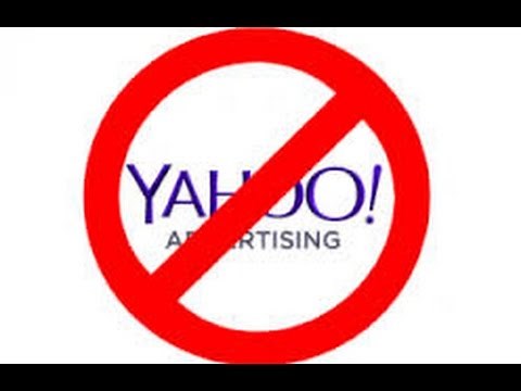 How to delete an advertisement that appears on Yahoo Email