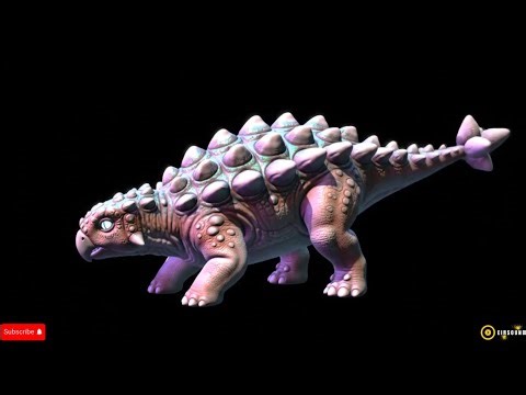 Beautiful Virtual 3D Hologram Video of Dinosaurs - Triceratops, Spinosaurus, Tyrannosaurus