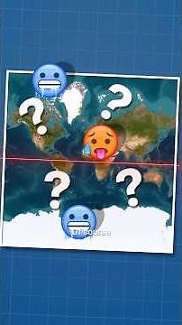 Why Is the Equator So Hot 🔥😱 and the Poles So Cold? ❄️