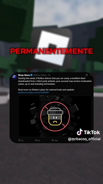 ¡Ahora seras BANEADOR por esta Razon.../ ¿Tu tienes blox trap o lo has usado alguna vez?🤔/ #robloxnews #robloxfyp #robloxgames #robloxnews