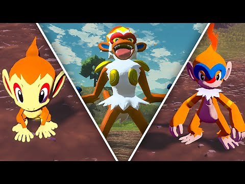 WHERE TO FIND CHIMCHAR, MONFERNO, AND INFERNAPE IN Pokemon Legends: Arceus
