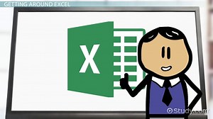 Navigating in Excel