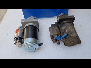 Starter Replacement detailed Chevy S-10 4.3 Vortex