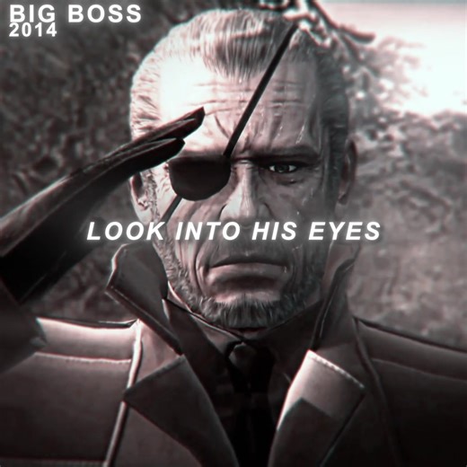 Metal Gear Solid Big Boss Edit - A Visual Journey