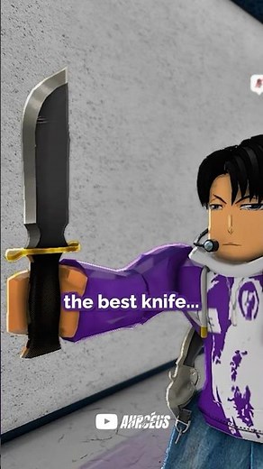 The BEST KNIFE in MM2 is…