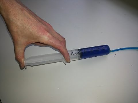 Syringe - Pressure - Force - Experiment