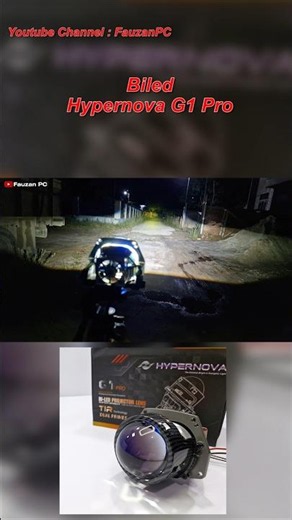 Hypernova G1 Pro Dual Prime Bi-LED Projector #biled #projector