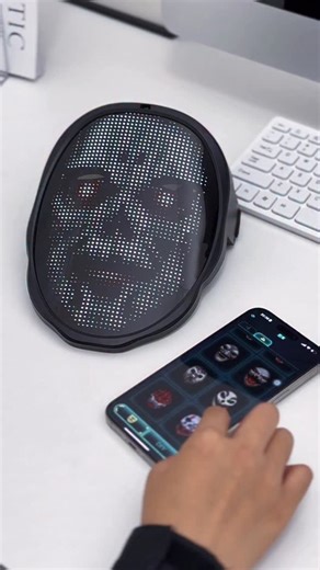 5.4M views · 287 reactions | Got this awesome LED mask on @temu,perfect for parties, festivals, or just looking cool! New APP Users CODE【dyw5843】in the search bar on Temu or use the link below to get this lightning deal! *T&Cs apply https://app.temu.com/k/pnhn9w9efzm #temubday #temu #temufinds #shoptemu #mask | Smartwill | Facebook