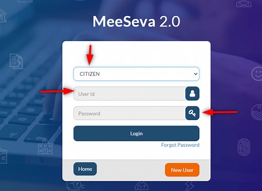 How To Apply Telangana Caste Certificate - Meeseva Citizen Portal