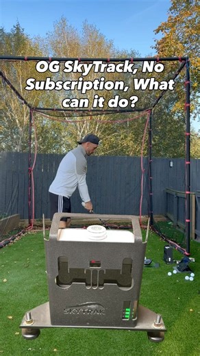 Original SkyTrak - No Subscription, what can it do? #golf #golfgear #golfsimulator