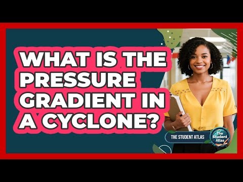 What Is the Pressure Gradient in a Cyclone?