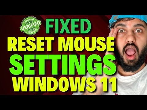 How to Reset Mouse Settings Windows 11