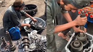Fixing A Damaged Gearbox With Precision And Skill