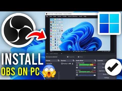 How to Install OBS Studio on PC or Laptop (Windows & Mac Step-by-Step)