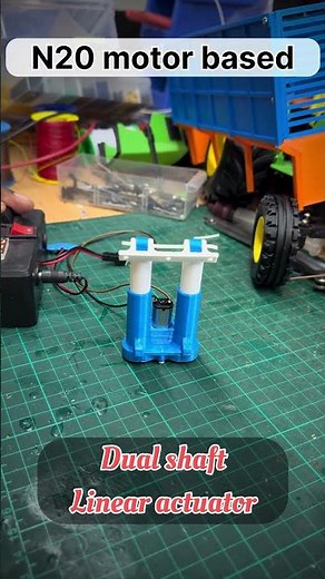 N20 motor based dual shaft linear actuator #rc #n20motor #linearactuator