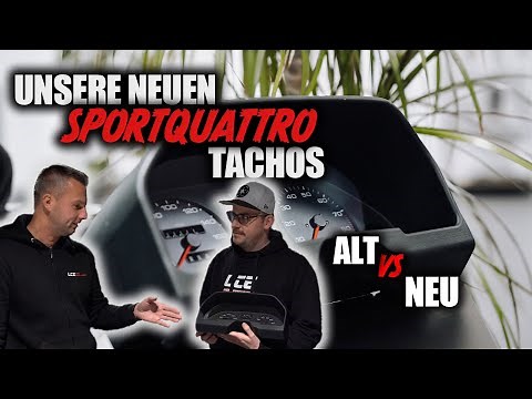 LCE PERFORMANCE - UNSERE NEUEN SPORTQUATTRO TACHOS - ALT VS NEU