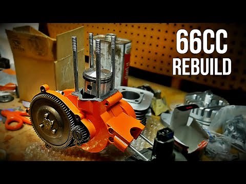 80$ Chinese 2 Stroke Bicycle Motor Rebuild