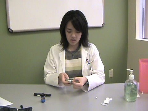 How to use an One Touch Ultra 2 Glucometer