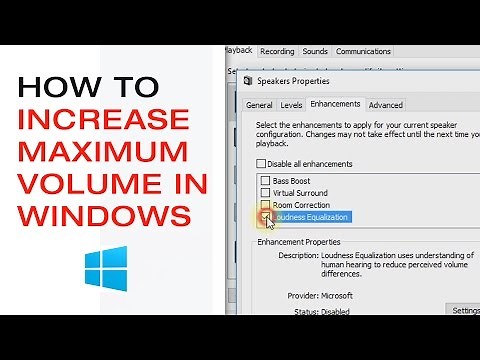🔴 How to Increase the Maximum Volume in Windows 10