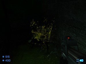 4k AI upscaled blood particle addon