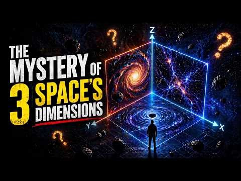 🌌 The Mystery of Space’s Three Dimensions 🧠✨