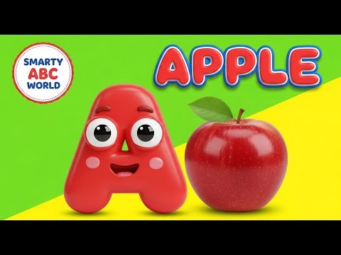 Neon Shine Alphabet ✨ A–Z Letters Glow with Neon Rainbow Lights!