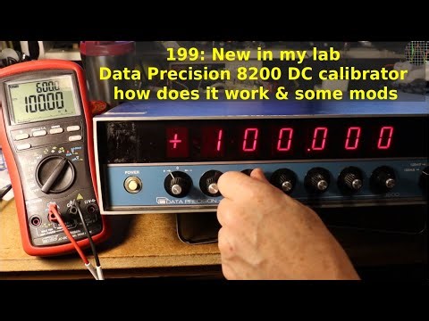 199 - New in my lab: Data Precision 8200 DC calibrator - how does it work and some small mods