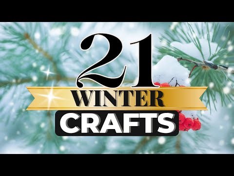 21 Simple Winter Crafts That Will Wow Your Friends!