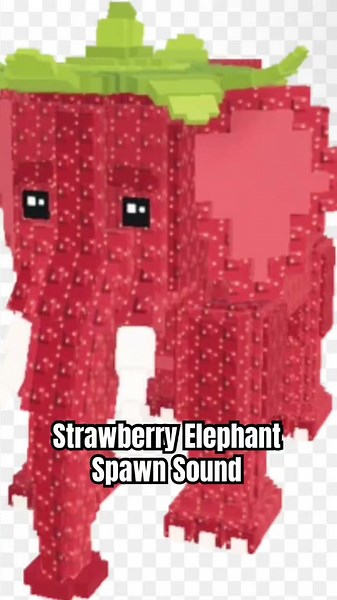 Strawberry Elephant spawn sound effect #stealabrainrot #roblox #soundeffects