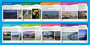 World Rivers Fact Sheets