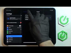 APPLE iPad 2025 - Change Calendar Type | Customize Your Schedule View