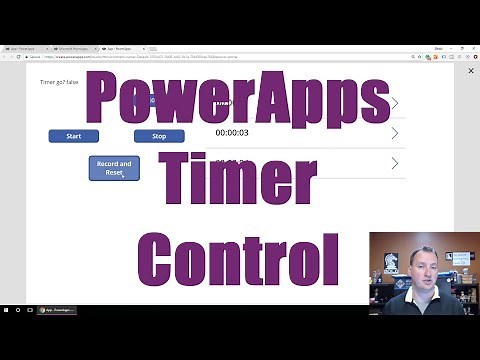 PowerApps Timer Control