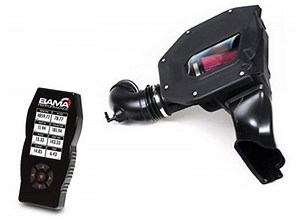 Mustang Roush Cold Air Intake and BAMA X4/SF4 Power Flash Tuner (18-21 Mustang GT) - Free Shipping