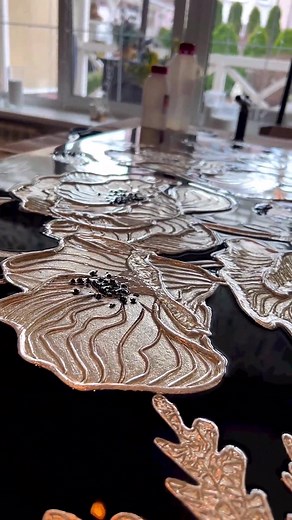 I'm often asked about the material I use as the base for my paintings, and its modelling paste! It not only creates a beautiful texture but also weighs less than plaster-based paintings. It's easy to paint over with Acrylic paints once it dries and is super lightweight and flexible, making it perfect for shipping to my overseas customers. I don't believe in gatekeeping art, and I think everyone should have the chance to create their own. So, I encourage you to try different types and brands of m