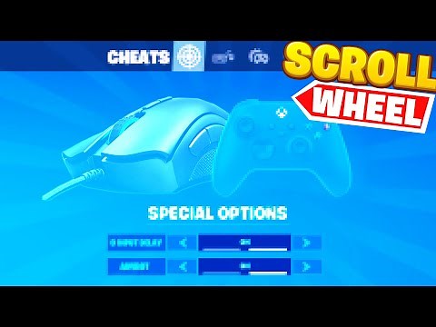 How To SCROLL WHEEL RESET on CONSOLE..