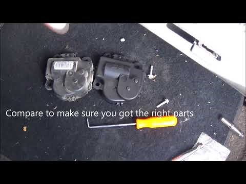 2006-2016 Chevrolet Impala A/C Actuator Replacement
