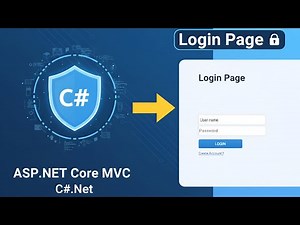 Asp.net Core MVC, Entity Framework, Without Identity, C#.Net - Login Page