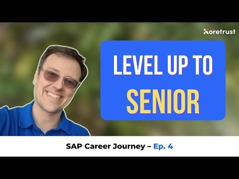 SAP Career Journey Ep. 4: Senior Consultant & The 3 Career Paths Ahead