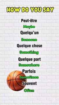Easy and fast English: 6 essential words to know