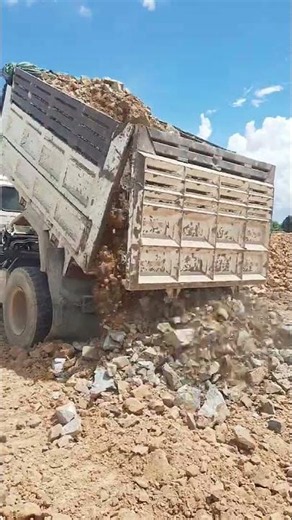 Dump Truck Unloading Stone Land #BORRY City 4144#shorts