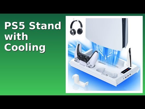 REVIEW (2025): PS5 Stand with Cooling. Features.