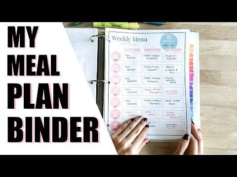 How I Create My Weekly Meal Plans