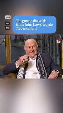 'I'm gonna die with that': John Laws' iconic 7.30 moment | 7.30