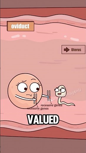 Why do closely related parents have higher risks of birth defects?#shorts