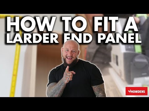 How To Install A Kitchen End Panel