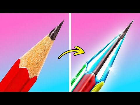Useful School Hacks 🤩😍 Study Smart, Not Hard With These Genius Hacks And Crafts