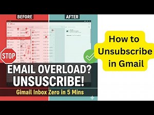 How to Unsubscribe from Unwanted Emails from Gmail